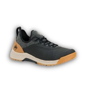 Men’s Muck Boot Outscape Lace Up Neoprene Waterproof Shoe Black Tan Size 7 M